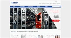 Desktop Screenshot of kasten-storage.com